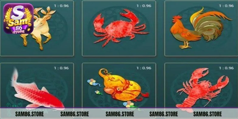 Bầu cua tôm cá là trò chơi dân gian phổ biến