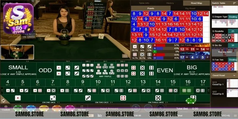 SA Gaming Sam86 đầu tư và cung cấp nhiều tựa game 